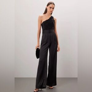 Ramy Brook Adeline One-Shoulder Jumpsuit Size 0 NWT
